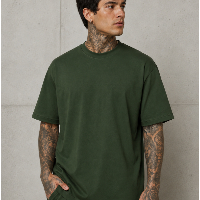 Camiseta Oversized Lisa Masculina Camiseta Streetwear Lisa Estilo