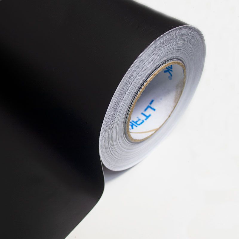 VINIL ADESIVO PRETO FOSCO FP 3Mt x 0,50 Cm