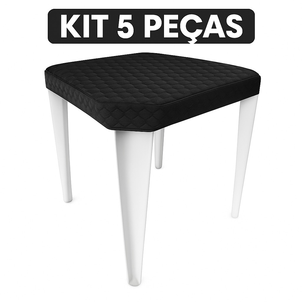 Capa Mesa 70x70 Impermeável Resistente Restaurante Lanchonete Pizzaria e Churrascaria