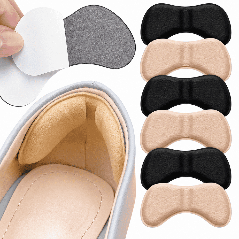 Kit Protetor de Calcanhar com Adesivo para Sapatos Autocolante Proteção Anti Bolhas