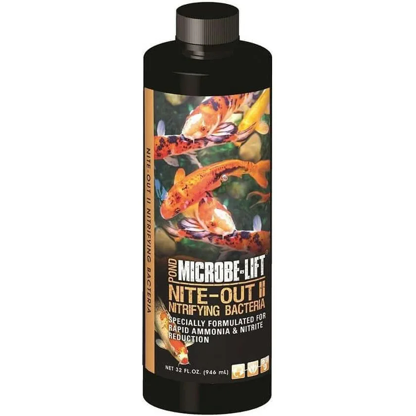 Nite Out Ii Pond Microbe Lift 473ml Para Lagos E Fontes