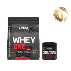 Kit Whey Protein One Refil 900g + Creatina Monohidratada 100% Pura 150g - Dark Lab
