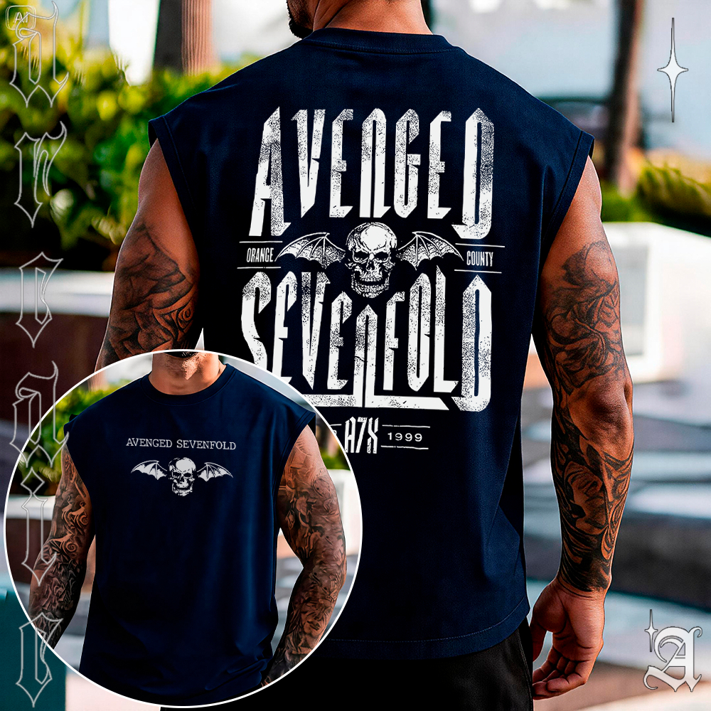 Camiseta Cropped Oversized Avenged Sevenfold A7X World Tour 2026 Banda Heavy Metal Feminina Tee Aesthetic Estampada