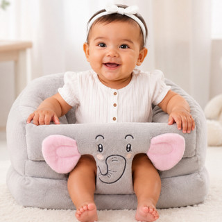 Assento De Bebê e Cadeirinha Sofázinho Multiuso Estofada Menino e Menina