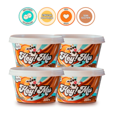 Doce De Leite Hey!mu Sem Adição de Açucares Fit Original
