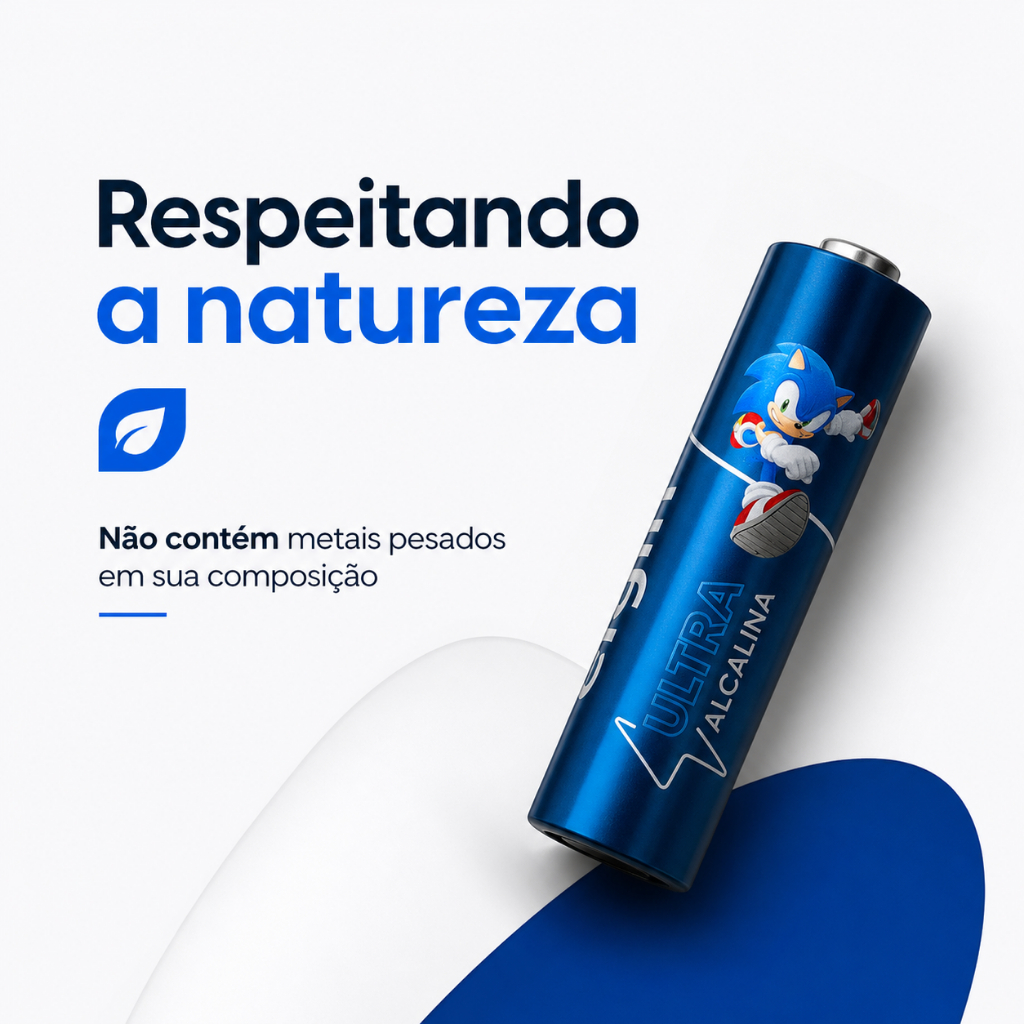 Pilha Elgin Ultra Alcalina AA ou AAA Palito Pequena Elgin — imagem 2 de 2