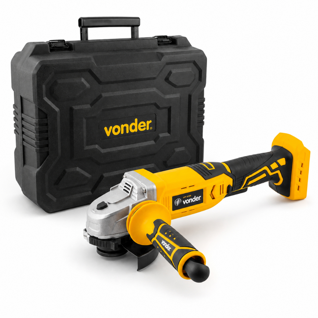 Esmerilhadeira 18V 4.1/2 IEV1808 com Maleta Sem Bateria e Sem Carreador Vonder