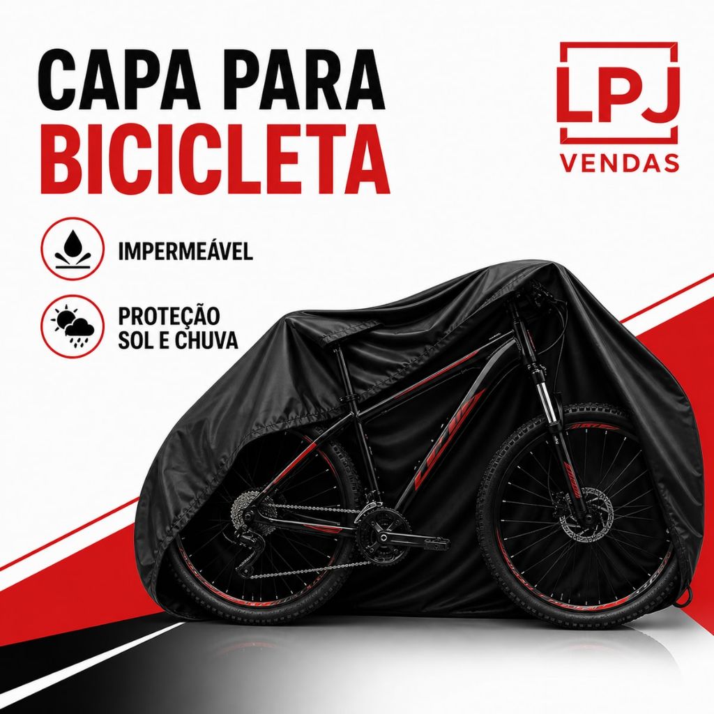 Capa Protetora Bike Forrada Impermeável Anti-UV Resistente à Chuva Sol Uv