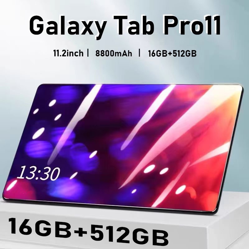 Tablet Android  Original Novo Ideal para Vendas 16GB + 512GB Tablet Dual SIM 5G Tablet para Jogos
