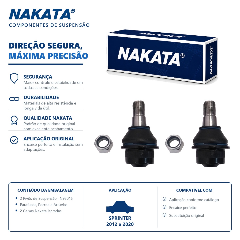 Par Pivo Nakata Sprinter 2012 A 2020 Nakata
