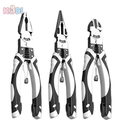 Alicate Multifuncional para Eletricista - Crimpagem Corte Descascador Profissional -F18