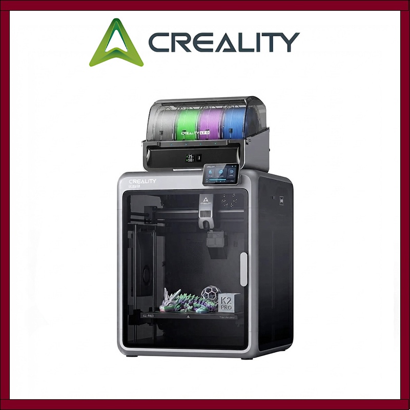 Creality K2 Pro Combo impressora 3d profissional CFS Sistema Oficial ≤600 mm/s ｜127-220V