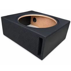 Caixa Slim Dutada Compacta Subwoofer 12 Polegadas Vazia Subgrave Som Automotivo