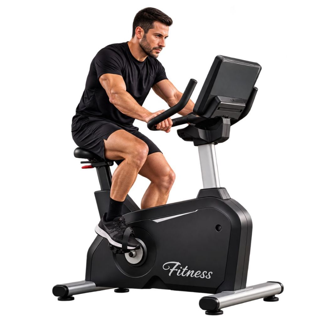 Bicicleta Ergométrica Vertical Profissional Magnética Autogeradora 20 Níveis 160kg Ahead