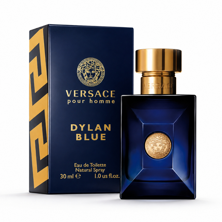 Perfume Masculino Dylan Blue Pour Homme EDT Eau de Toilette 30ml - Versace