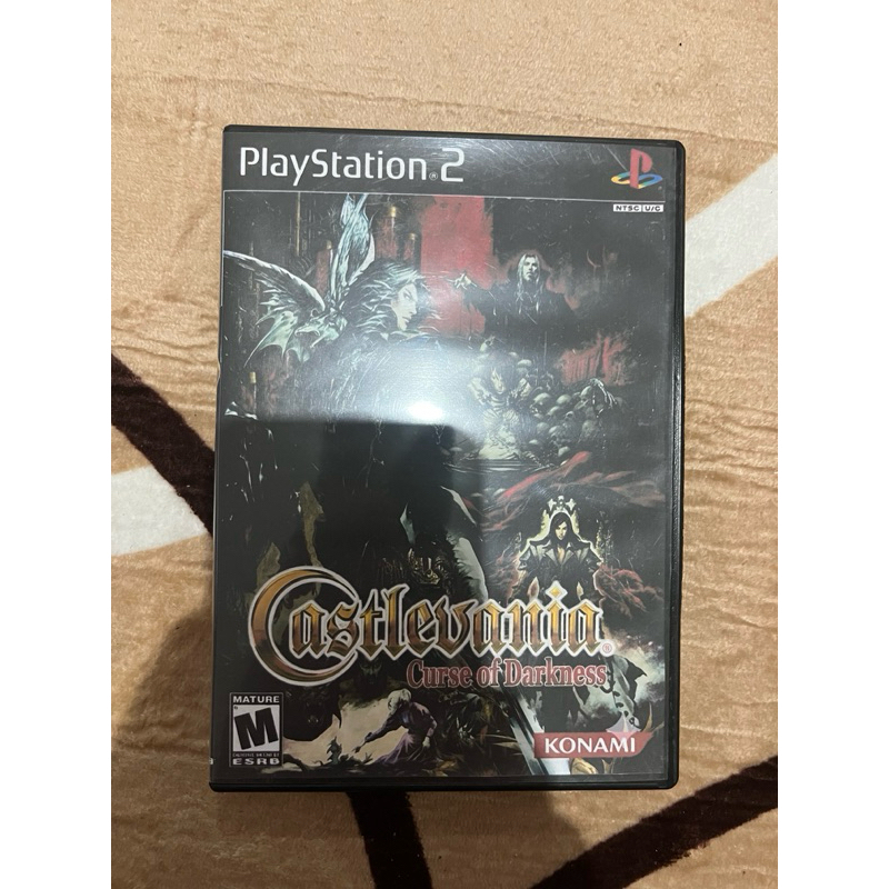 Jogo DVD Castlevania Curse Of Darkness! PlayStation 2 Mídia Prensada, Mídia Prata! Playstation 2! Mídia Funcionando