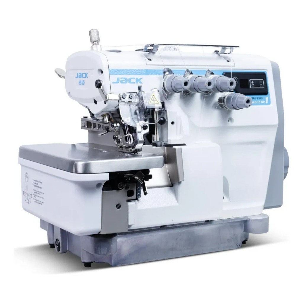Máquina de Costura Overlock Ponto Cadeia Direct-Drive Industrial Jack - E5-4