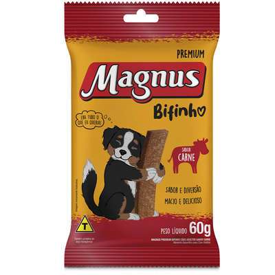 Petisco Bifinho Magnus Palito Premium 60 gr