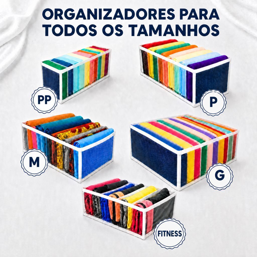 Colmeia Organizadora divisórias Branco "PP - P - M - G " - PROMOÇÃO - Organizador de Guarda Roupas - Tem mais variedades