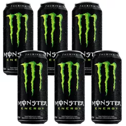 Energético Monster Energy Original 473ml - 6 Unidades