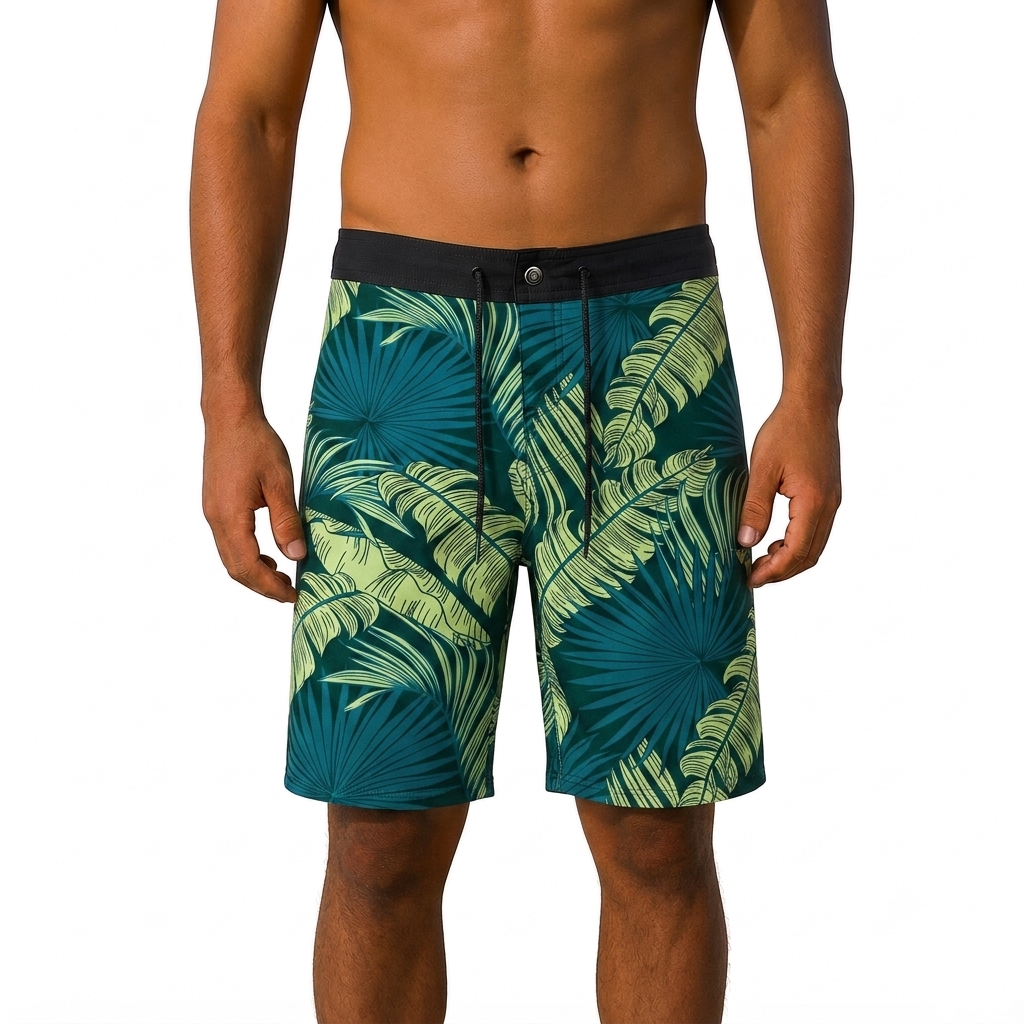 Bermuda Masculina Tactel Elastano Fitness Academia Estampada