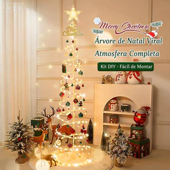 Árvore de Natal espiral LED luz 1,8 m decoração árvore de Natal iluminação doméstica