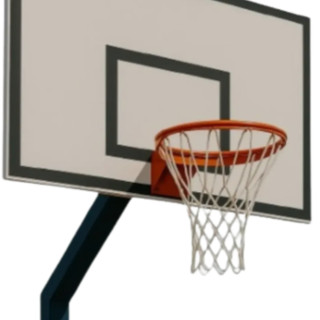 Par de Redes de Basquete -  Fio Triplo - 4mm - Tipo Seda