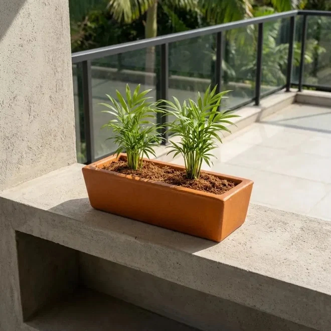 Vaso Floreira P/ Plantas 37cm Jardineira Pequena P/ Flores · foto 2