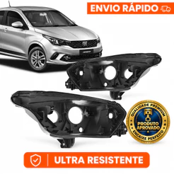 Carcaça Farol Fiat Argo 2017 2018 2019 2020 2021 2022 2023 2024 2025