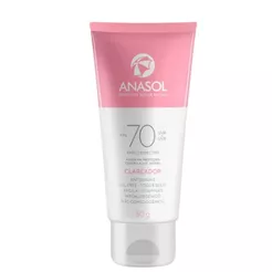 Protetor Solar Facial Anasol FPS 70 Clareador Anti-Manchas Toque Seco 60g