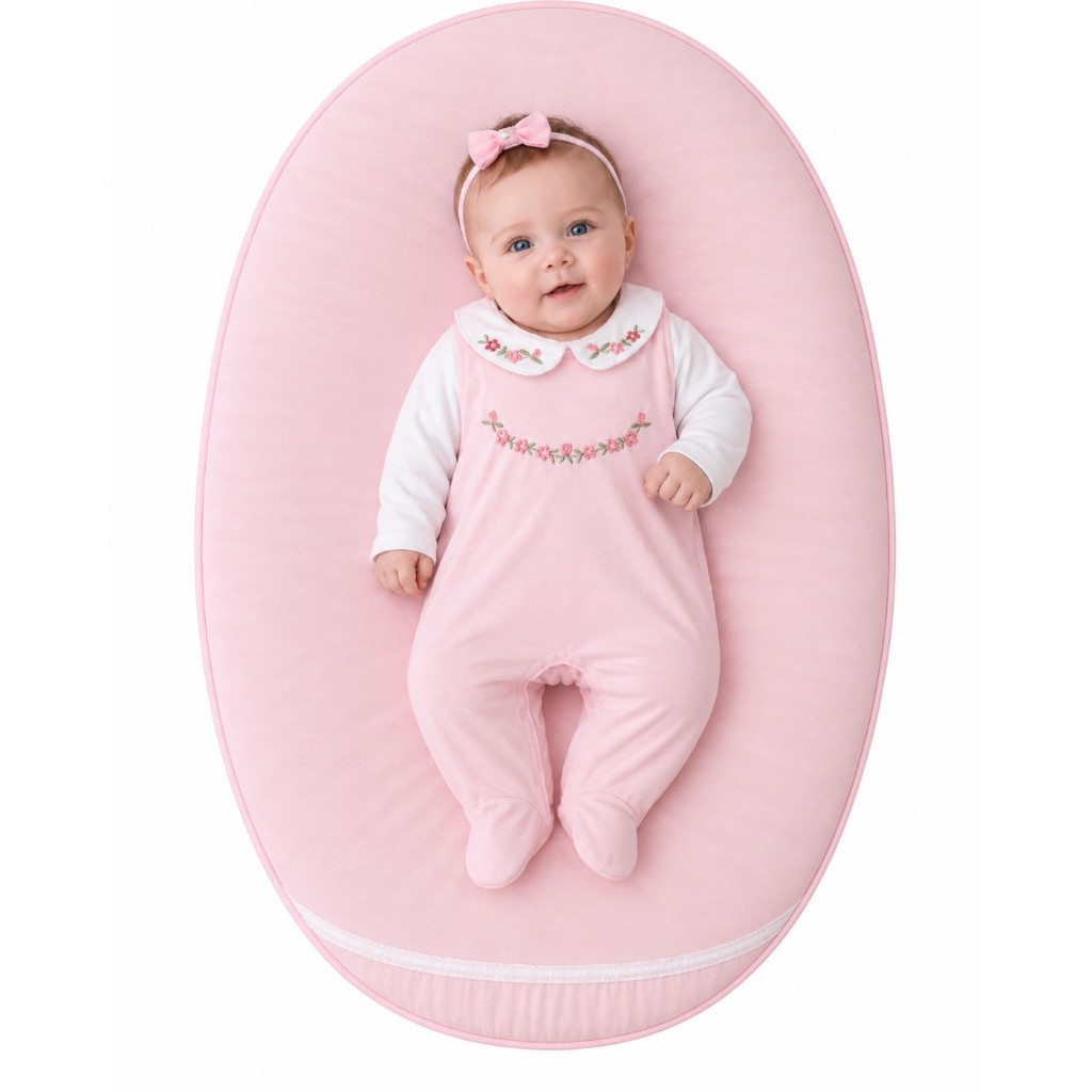Saída Maternidade Menina Bela 05 peças Roupa de Bebê Menina