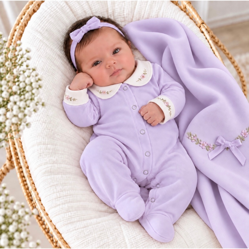 Saída de Maternidade Bebê Menina Elizabeth · foto 2