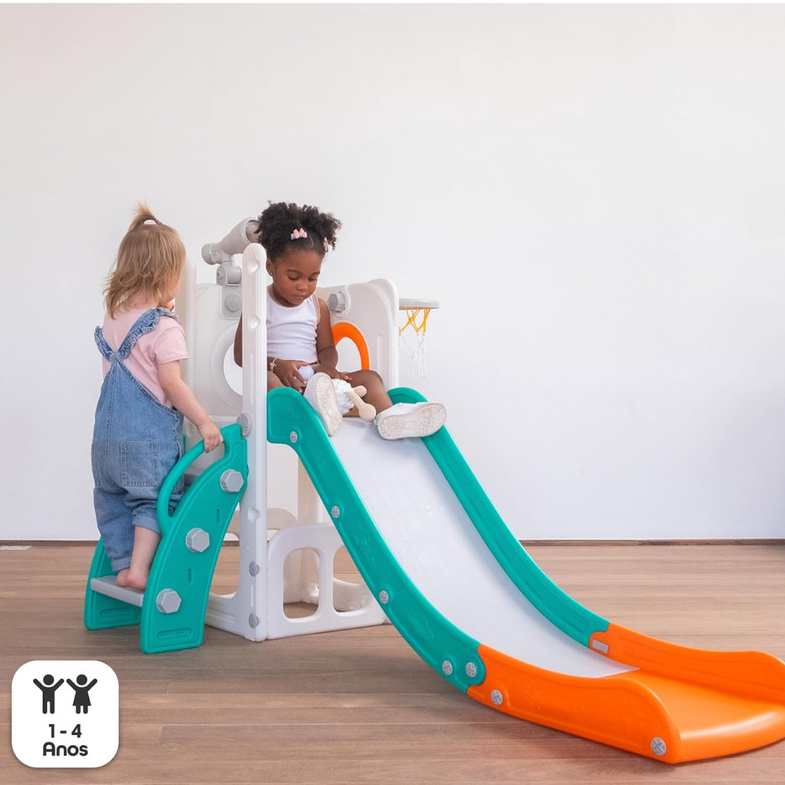 Playground Infantil Mini Mundo Aqua 1 Torre para crianças pequenas brinquedos de casa Freso Baby Dia das Crianças