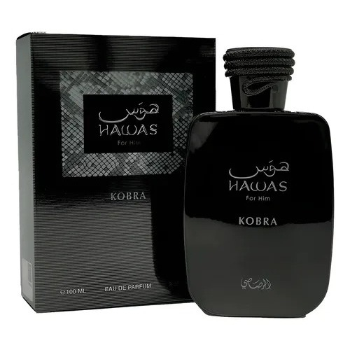 Perfume Árabe Rasasi Hawas Kobra For Him 100ml EDP Masculino Original