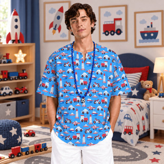 Bata Masculina De Erê Umbanda e Candomblé