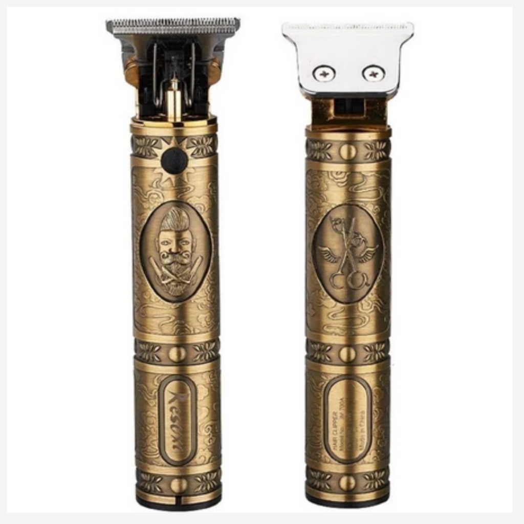 KIT 10 Máquina De Cortar Cabelo Aparelho Barbeador Elétrico Para Fazer Barba Cortador USB Profissional