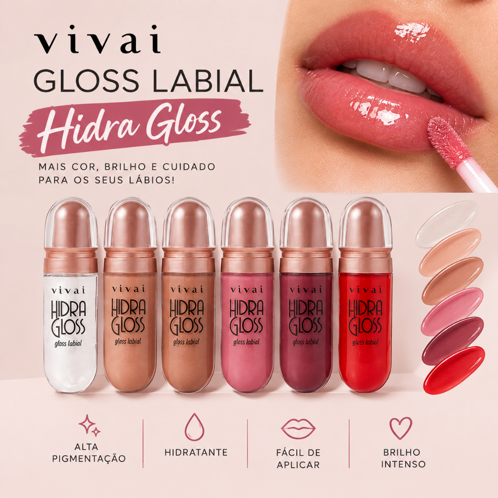 Hidra Gloss Labial Vivai