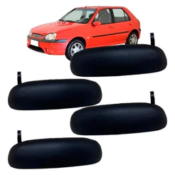 Kit 4 Maçaneta Externa Porta Ford Fiesta Street 1996 A 2006