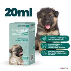 Chemital Puppy Cães Filhotes Chemitec 20 mL