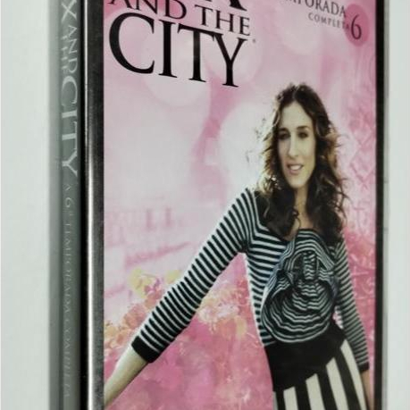 DVD Sex and the City: A 6ª Temporada Completa - Discos 1 e 2 (NOVO / LACRADO)