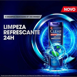 Shampoo Clear Men Anticaspa Ice Cool Menthol 200ml