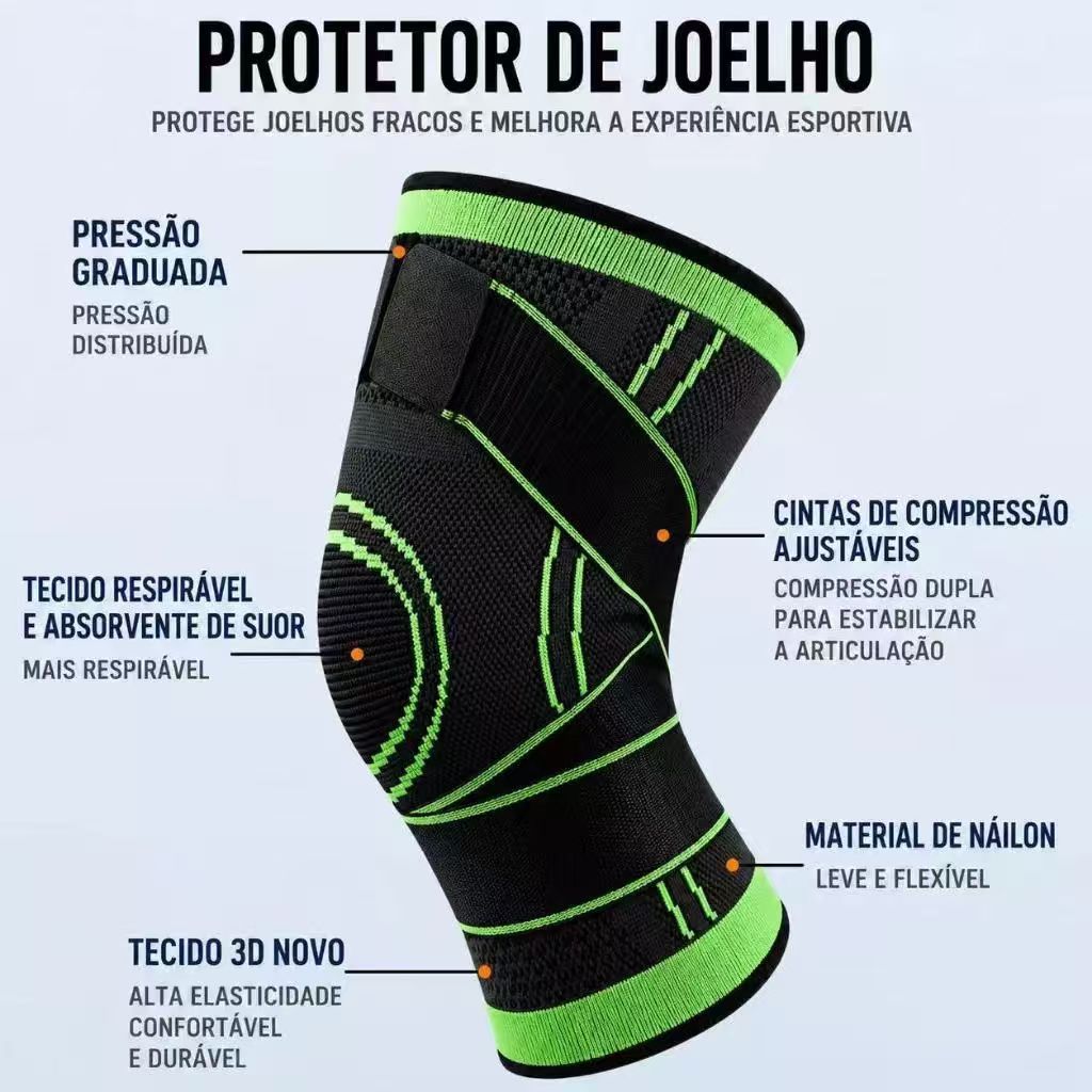 Joelheira de compressão em 2 peças para aliviar a dor no joelho. · foto 2