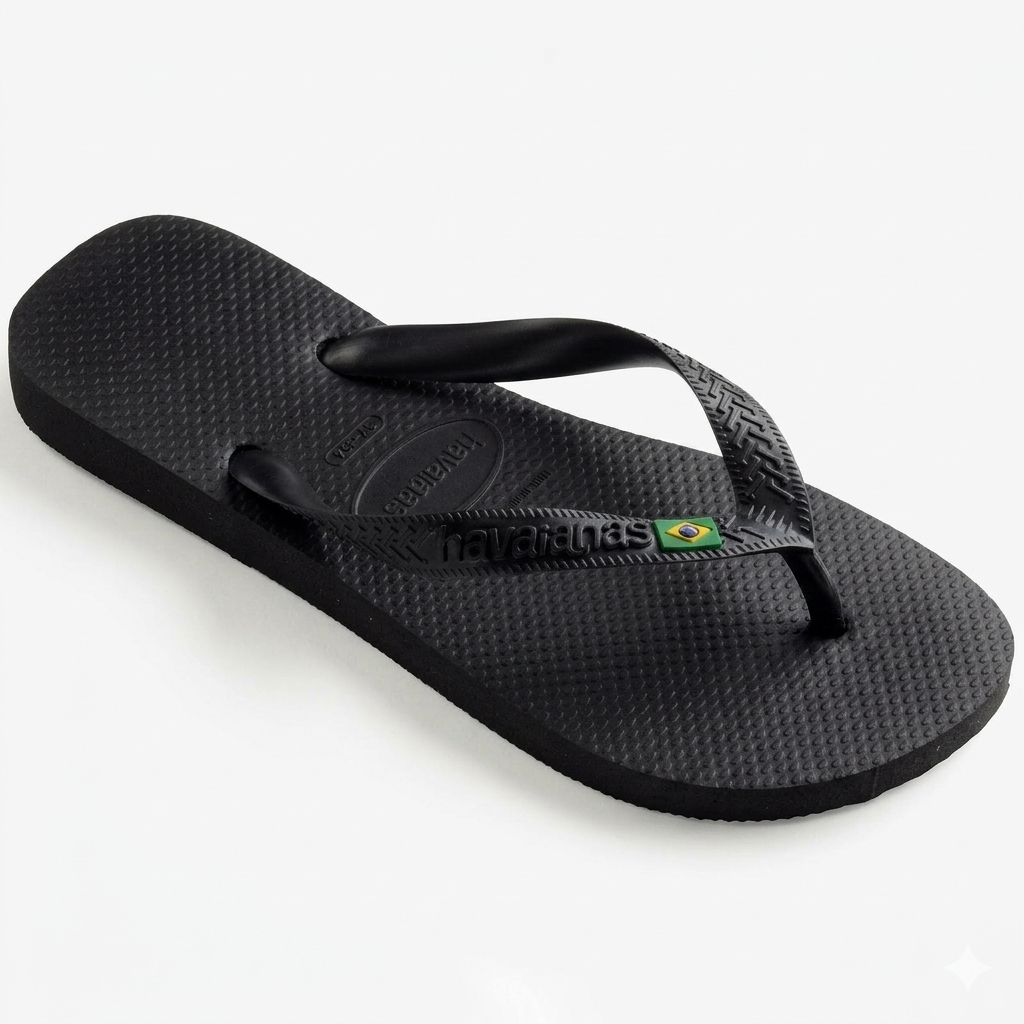 Chinelo Havaianas Bandeirinha do Brasil Original Unissex Verão Praia Piscina Leve Pronta Entrega