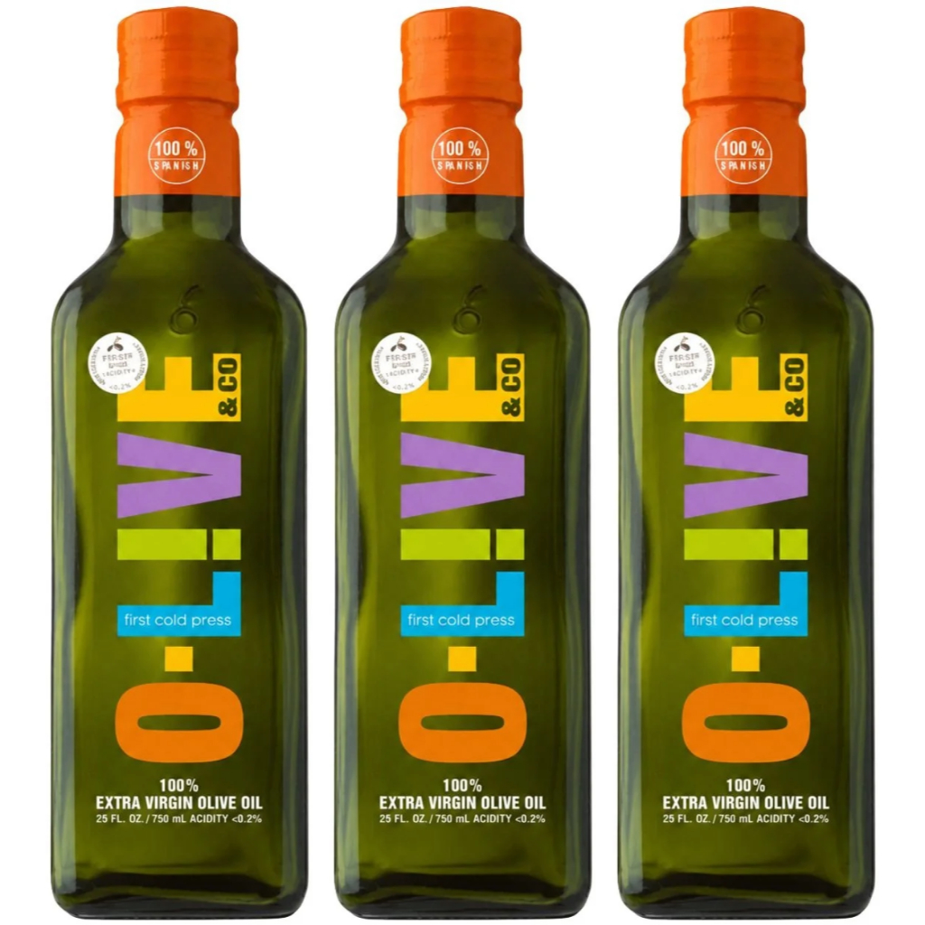 Kit 3x Azeite de Oliva Extra Virgem O-live 450ml