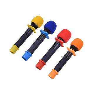 Espuma Colorida Para Microfone Proteção Acústica Antirruído Hd