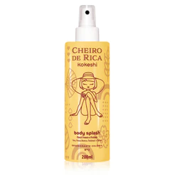 Body Splash Corporal Cheiro de Rica N2 Kokeshi 200ml Floral Fresco Frutado