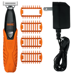 Wahl Aparador de Pelos e Barba Trim Ninja Single Laranja Com Lâmina de Longa Duração e Auto fiável