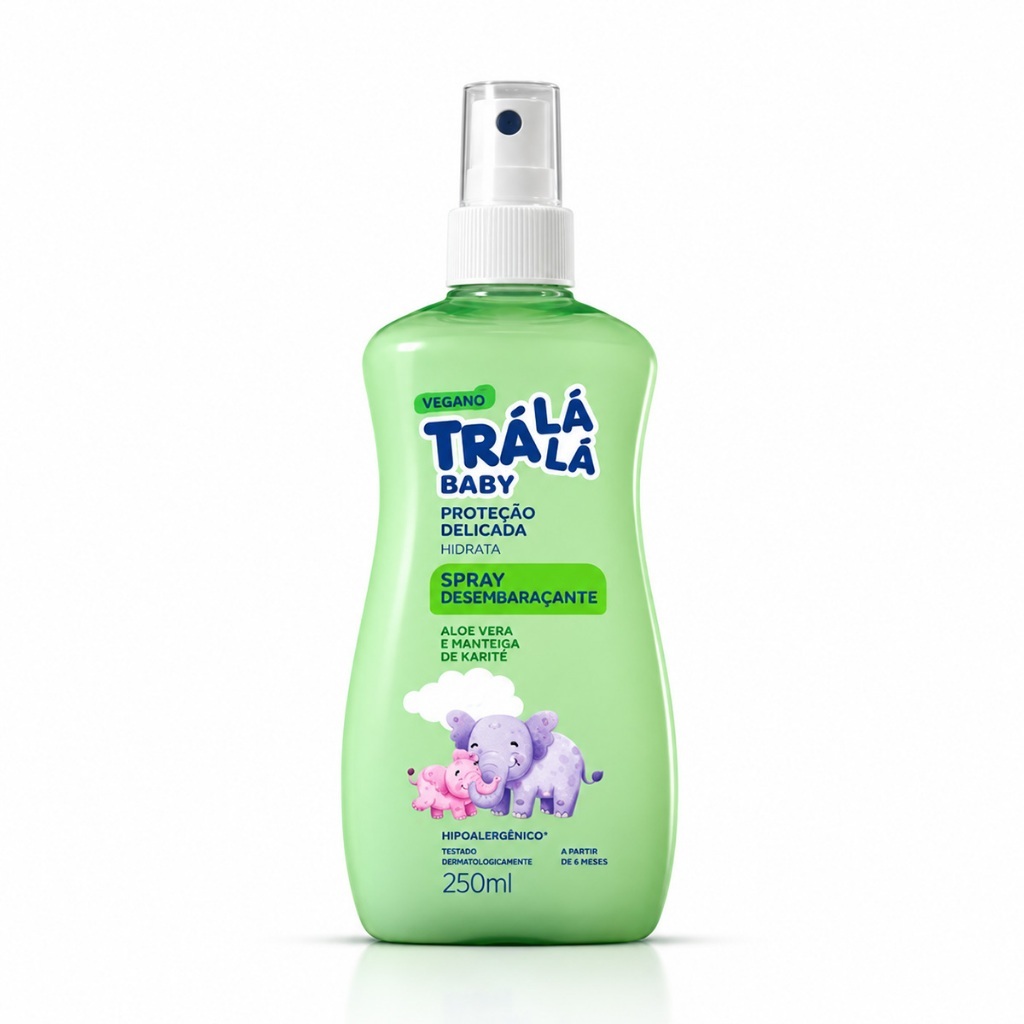Spray Desembaraçante Hidrata Trá Lá Lá Baby (200 ml)