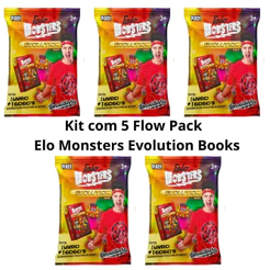 Kit com 5 Flow Pack | Elo Monsters Evolution Books