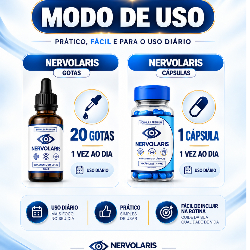 Nervolaris Premium – Kit 1+ 1 - Cuidado Completo com a Saúde Visual - Suplemento Alimentar — imagem 2 de 2